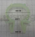 Smeg Mounting Parts - 763450080 Fixing Clamp